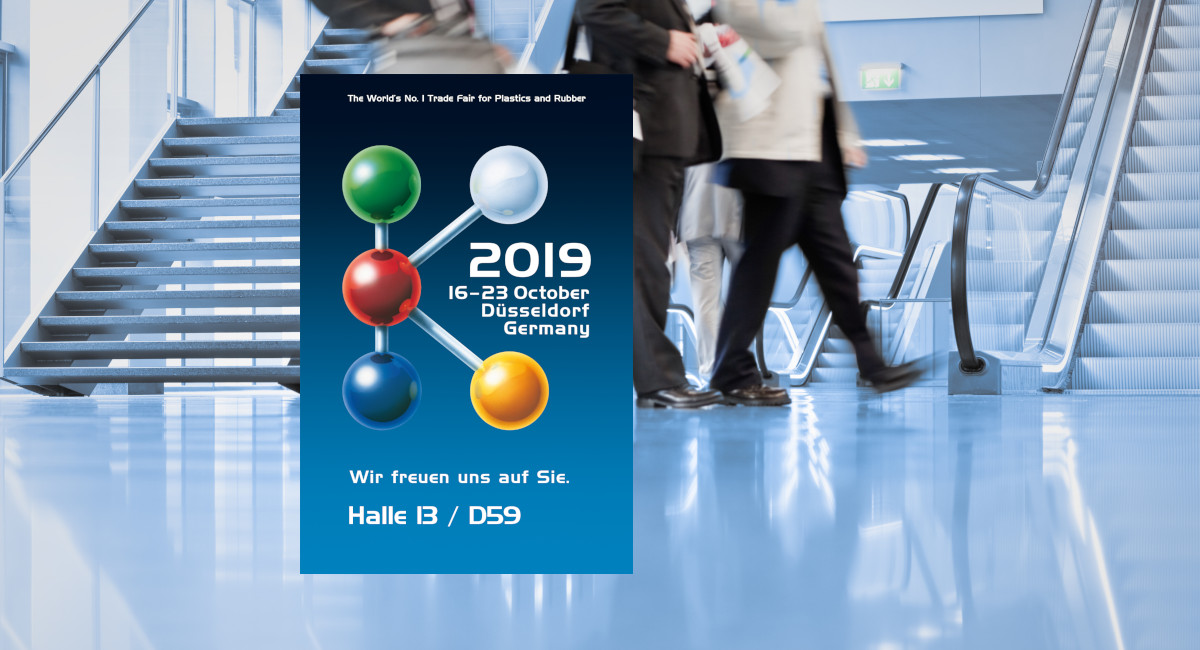 Visit us at K2019 hall 13 booth D59